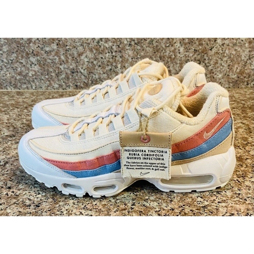 Nike Womens Air Max 95 QS Plant Color Pack Crimson Tint CD7142 800 Size 8.5 - Picture 8 of 11